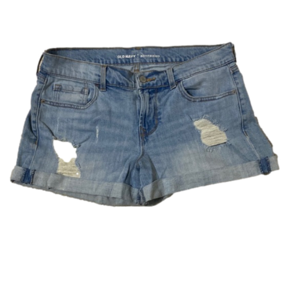 Old Navy denim jeans shorts ~ size 8 - Picture 1 of 6